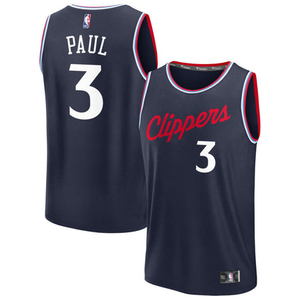 Chris Paul LA Clippers 2025 Fast Break Icon Edition Jersey - Navy
