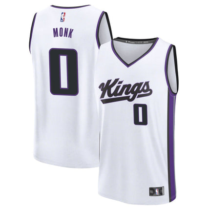 Malik Monk Sacramento Kings 2025 Fast Break Association Edition Jersey - White