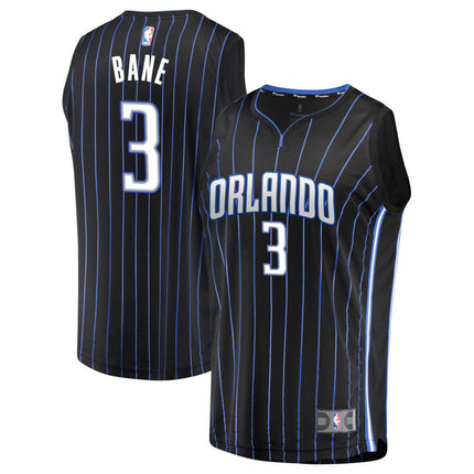 Desmond Bane Orlando Magic 2025 Fast Break Icon Edition Jersey - Black