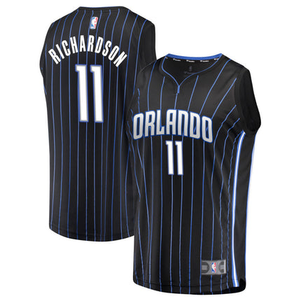 Jase Richardson Orlando Magic 2025 Fast Break Icon Edition Jersey - Black