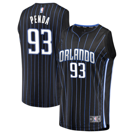 Noah Penda Orlando Magic 2025 Fast Break Icon Edition Jersey - Black