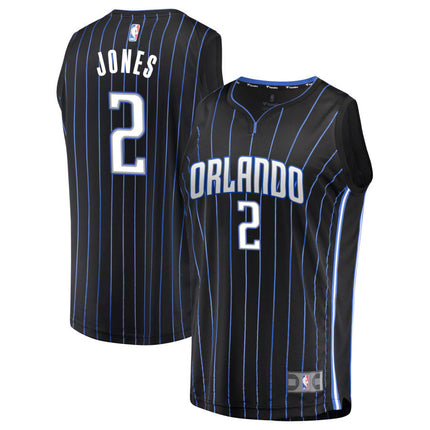 Tyus Jones Orlando Magic 2025 Fast Break Icon Edition Jersey - Black