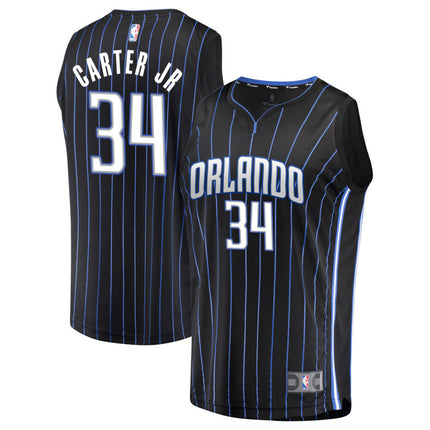 Wendell Carter Jr Orlando Magic 2025 Fast Break Icon Edition Jersey - Black