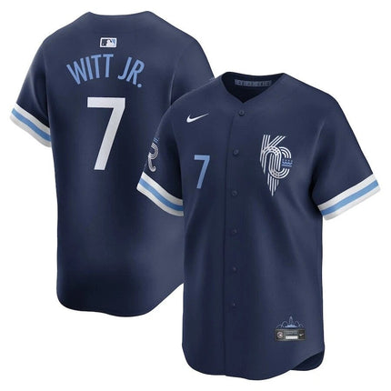 Bobby Witt Jr. Kansas City Royals 2025 City Connect Limited Jersey - Navy