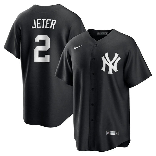 Derek Jeter New York Yankees 2025 Player Jersey - Black