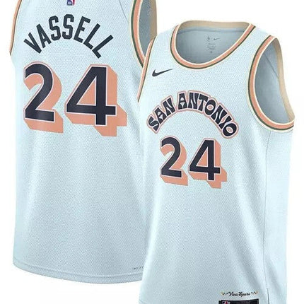 Devin Vassell San Antonio Spurs 2025 Swingman Jersey City Edition - Blue