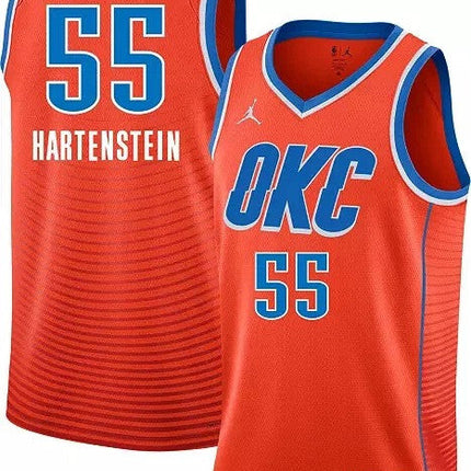Isaiah Hartenstein Oklahoma City Thunder 2025 Swingman Statement Jersey - Orange