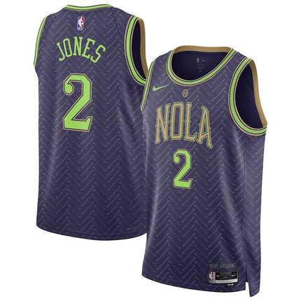 Herbert Jones New Orleans Pelicans 2025 Swingman Jersey City Edition - Purple