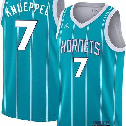 Kon Knueppel Charlotte Hornets 2025 Swingman Jersey Icon Edition - Blue