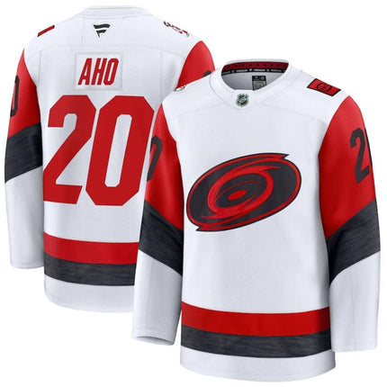 Sebastian Aho Carolina Hurricanes 2025 Away Limited Jersey - White