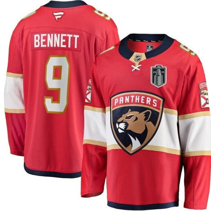 Sam Bennett Florida Panthers 2025 Stanley Cup Finals Home Jersey - Red
