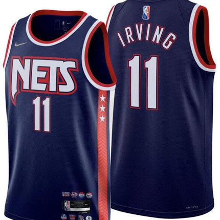 Kyrie Irving Brooklyn Nets 2025 City Edition Swingman Jersey - Navy