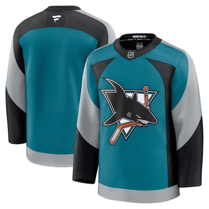San Jose Sharks 2025 Stitched Limited Jersey - Blue