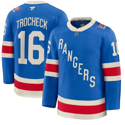 Vincent Trocheck New York Rangers 2025 Stitched Limited Jersey - Blue