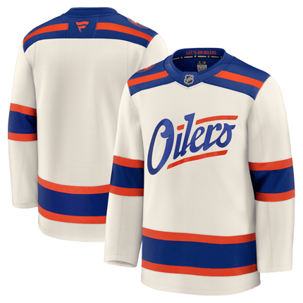 Edmonton Oilers 2025 Alternate Premium Jersey - Light Beige