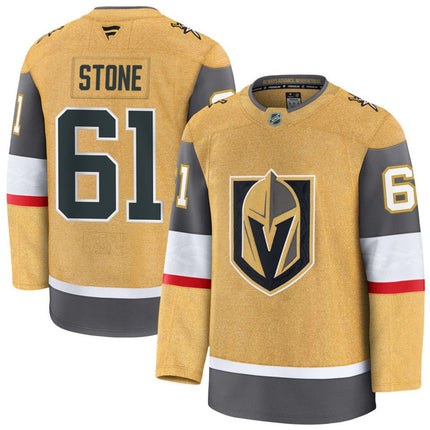 Mark Stone Vegas Golden Knights 2025 Home Premium Jersey - Gold