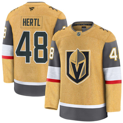 Tomas Hertl Vegas Golden Knights 2025 Home Premium Jersey - Gold