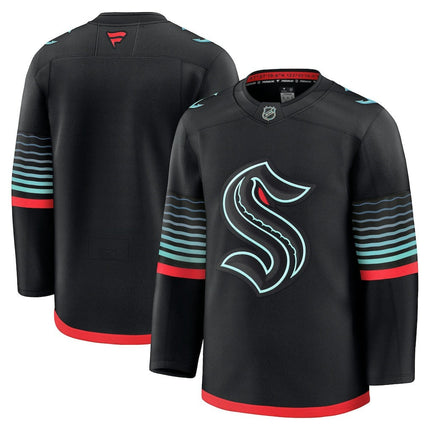Seattle Kraken 2025 Alternate Premium Jersey - Black