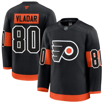 Daniel Vladar Philadelphia Flyers 2025 Alternate Premium Jersey - Black