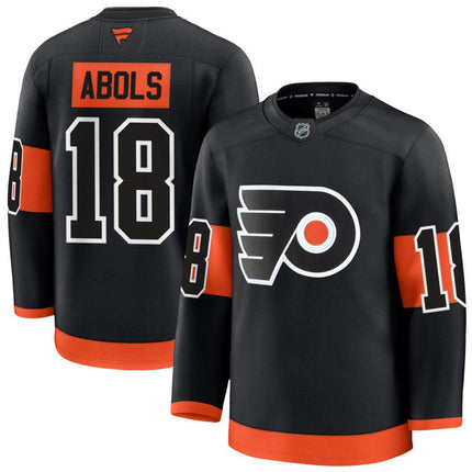 Rodrigo Abols Philadelphia Flyers 2025 Alternate Premium Jersey - Black
