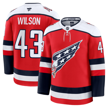 Tom Wilson Washington Capitals 2025 Alternate Premium Player Jersey - Red
