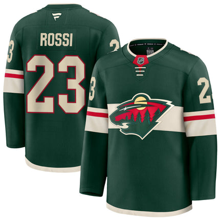 Marco Rossi Minnesota Wild 2025 Home Premium Jersey - Green