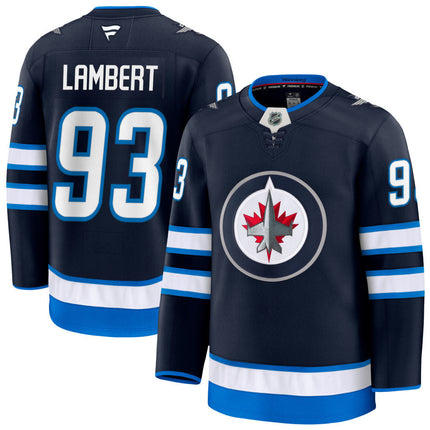 Brad Lambert Winnipeg Jets 2025 Home Premium Jersey - Navy