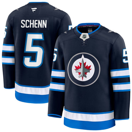 Luke Schenn Winnipeg Jets 2025 Home Premium Jersey - Navy