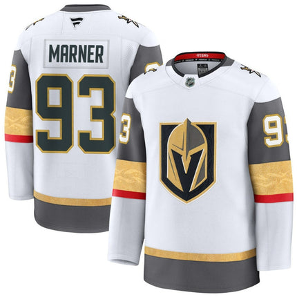 Mitch Marner Vegas Golden Knights 2025 Away Premium Jersey - White
