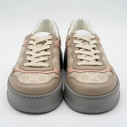 Men's Gucci GG  Oatmeal Pink Beige Sneaker
