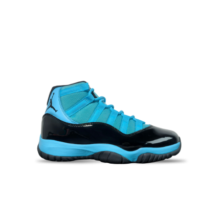 Men's Nike Air Jordan 11 Black Blue Shoes