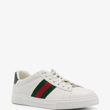 Men's Gucci Ace Crocodile Effect Sneakers