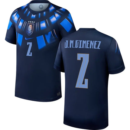 Jose Maria Gimenez Uruguay World Cup 2026 World Cup Away Jersey - Navy