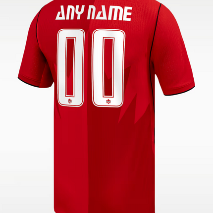 Custom Name Canada National Team 2026 World Cup Home Jersey - Red