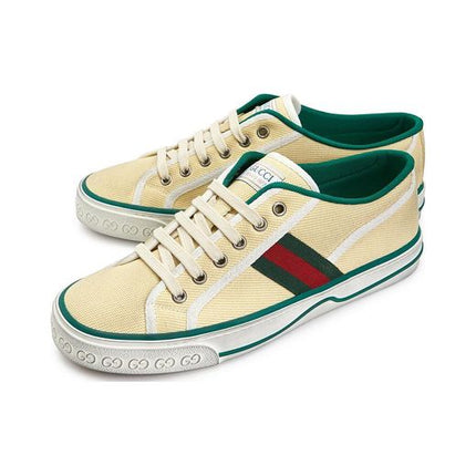 Men's Disney x Gucci Tennis 1977 Off White Sneaker