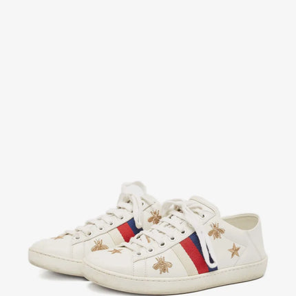 Men's Gucci Ace Bees and Stars Sneakers