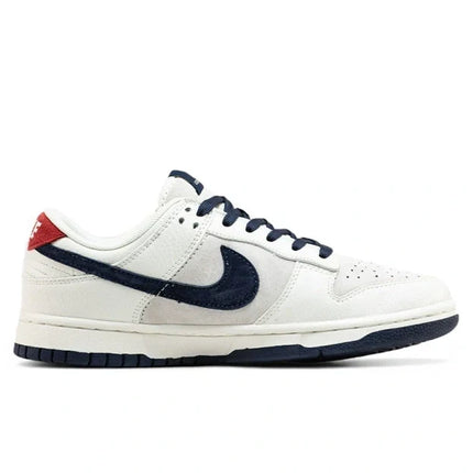Men's SB Dunk Low x Louis Vuitton Grey Blue Red Sneakers