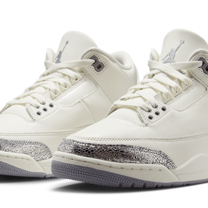 Men's Nike Air Jordan 3 Sail Cement Grey Shoes