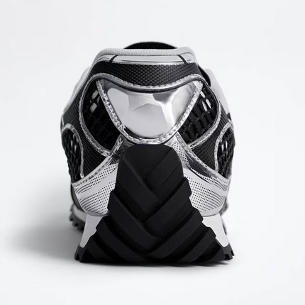 Men's Bottega Veneta Orbit Sneaker In Black Silver