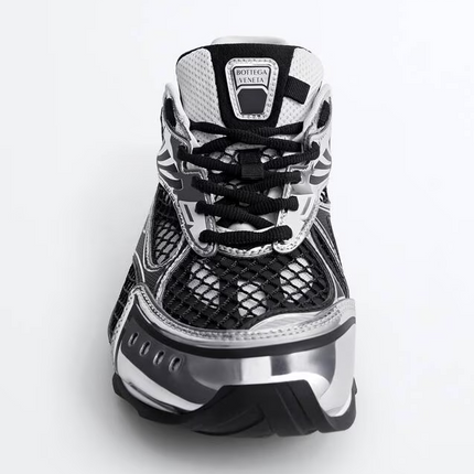 Men's Bottega Veneta Orbit Sneaker In Black Silver