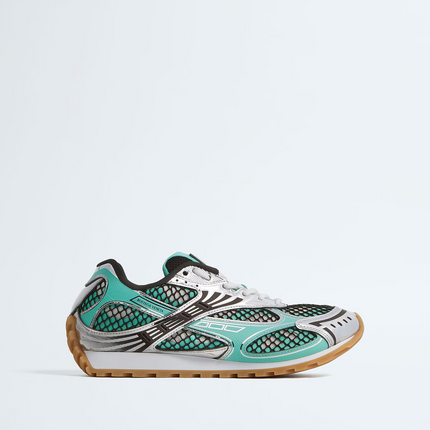 Men's Bottega Veneta Orbit Sneaker In Green Oasis Espresso