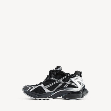 Men's Balenciaga Runner Black Silver Shoes