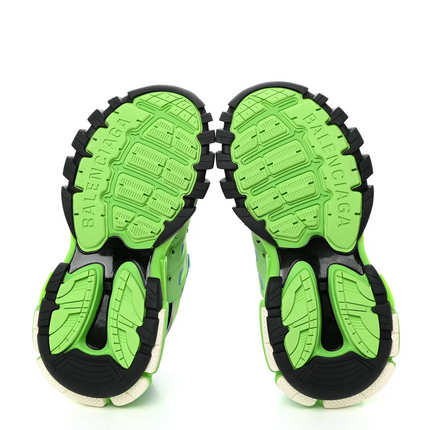 Men's Balenciaga Sneaker Paris 3.0 Sneaker In Green Blue