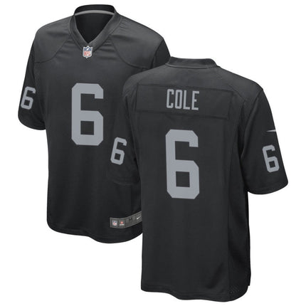 A.J. Cole Las Vegas Raiders 2026 Game Jersey - Black