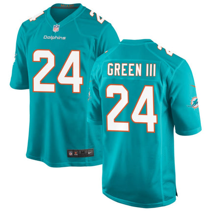 A.J. Green Miami Dolphins 2026 Game Jersey - Aqua