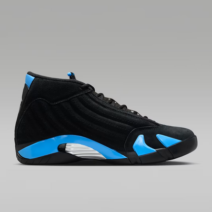 Men's Nike Air Jordan 14 Black University Blue Shoes