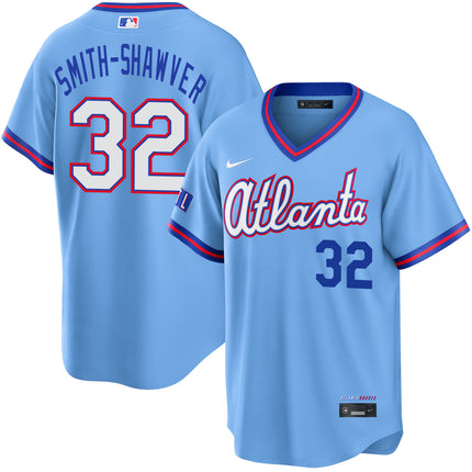 AJ Smith-Shawver 2026 City Connect Stadium Jersey - Powder Blue