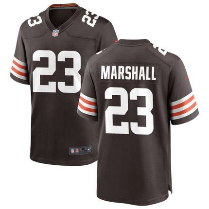 Ahmani Marshall Cleveland Browns 2026 Game Jersey - Brown