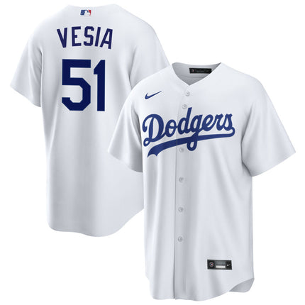 Alex Vesia Los Angeles Dodgers 2026 Home Jersey - White