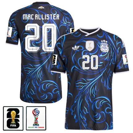 Alexis Mac Argentina National Team 2026 World Cup Away Jersey - Blue